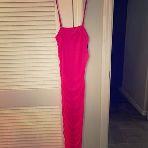 Feeling my mesh dress